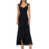 womens beaded open back evening dress