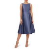 womens sleeveless tea length cocktail dress