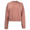 crewneck sweater in pink cotton