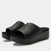 women's triniti comfort flatform sandal in not a cheetah