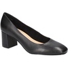 jillian womens padded insole manmade block heels
