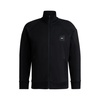 cotton zip-neck sweatshirt with double b monogram
