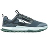 women's lone peak 8 trail running shoes in black/gray