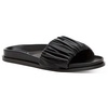 iva womens leather footbed slide sandals