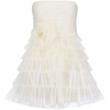 womens ruffle tiered cocktail and party dress