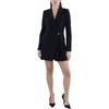 womens blazer collar mini dress