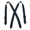 men's elastic plastic clip-end tsa compliant airport suspenders
