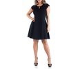 plus womens knit keyhole shift dress