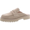 fever womens comfort insole leather loafers