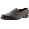 classic mens leather slip on penny loafers