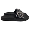 fallon slides in black leather