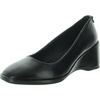 womens logo manmade wedge heels