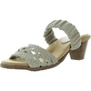mae womens woven faux leather slide sandals