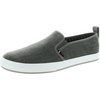 mens padded insole canvas slip-on shoes