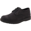 manti mens faux leather wing tip oxfords