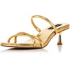 jamie womens leather strappy heels