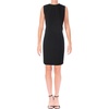 womens textured sleeveless wear to work dress