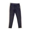 side stripe sheer leggings - blue