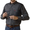 air inherent work shirt in charcoal heather