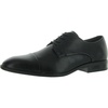 quinn mens faux leather lace up oxfords