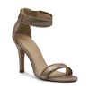 women's ankle strap embellished gracy round toe dress sandal in pink