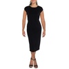 plus womens daytime casual fit & flare dress