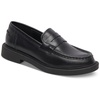 hearty womens leather slip on loafers