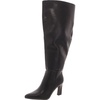 sizzlee womens pull on stiletto over-the-knee boots