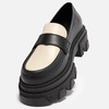ALOHAS Women's Trailblazer Two-Tone Leather Loafers - UK 3.5