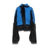 Maison Margiela Faux Fur Trimmed Cape Jacket Women