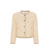 Check Lamé Jacket