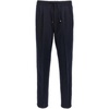 Blue Trousers Elegant Style