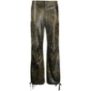 Black  Yellow Pants