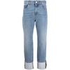 Denim Straight-Leg Jeans