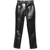 Denim High-Waisted Trousers