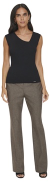 Calvin Klein Women's Asymmetrical Sleeveless Blouse
