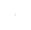 Gold Moon Stud Earring