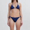 the iris bikini bottom in french navy
