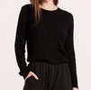 lupe sweater in black