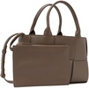 Taupe Mini Arco Tote