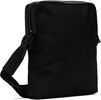 Black Embossed-Logo Bag