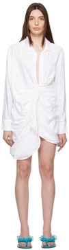 White Le Papier 'La Robe Bahia' Minidress