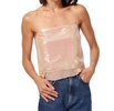jojo cami top in opal sequin