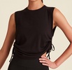 indio muscle tank in black
