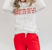cowlneck sweatshirt in merry