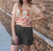 darlin' tee in beige