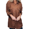 super chill top in brown