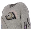 Folk artwork sweater
