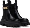 Dolce & Gabbana slip-on boots with logo