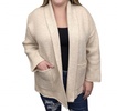 waiting for you knit long sleeve cardigan in neutral